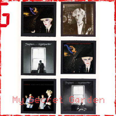 Japan - Gentlemen Take Polaroids / Tin Drum Cloth Patch or Magnet Set 1a or 1b